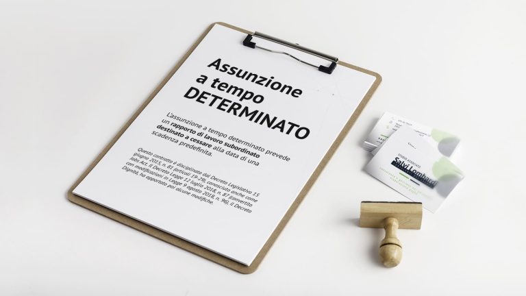 assunzione a tempo determinato